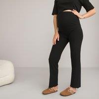 Wide Leg Maternity Leggings with High Bump Band, Length 30.5"