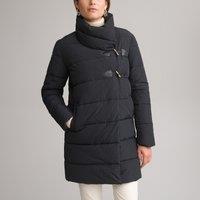 Mid-Length Padded Jacket with Zip Fastening