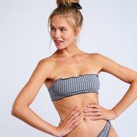 Noto Babydoll Bandeau Bikini Top