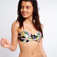 Sakata Wailani Bandeau Bikini Top in Floral Print