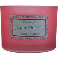 Jaipur Pink Fig 2 Wick Candle Pear and Fig Scent