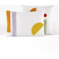 Alvros Graphic Tufted 100% Cotton Pillowcase