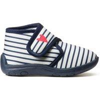Kids Striped Booties with Touch 'n' Close Fastening