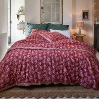 Paolisi Floral 100% Washed Linen & Cotton Duvet Cover