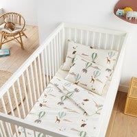 Aubin Animal 20% Recycled Cotton Baby Duvet Cover