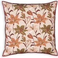 Lizzie 40 x 40cm Floral Cotton/Linen Cushion Cover
