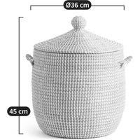 Natala 45cm High Basket with Lid