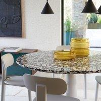 Delmo 137cm Terrazzo Table Top