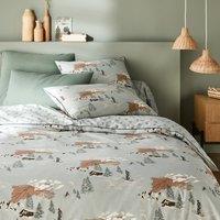 Orvaz Alpine 100% Cotton Percale 200 Thread Count Duvet Cover