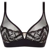 Graphic Support Bra without Underwiring