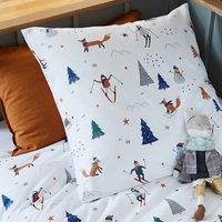 Shuss Winter 100% Cotton Flannel Pillowcase