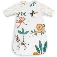 Junglito Jungle 100% Cotton Sleep Bag with Removable Sleeves