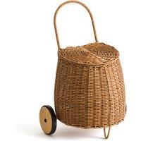 Naya Wicker-Effect Children's Wheeled Trolley