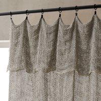 Amandini Pure Linen Net-Effect Curtain