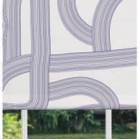 120x140cm Neutral Sketchy Blackout Blind Made to Order