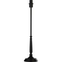 54cm Black Candle Stick Table Lamp Base