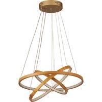 Bamboo 3 Ring LED Pendant Light