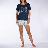 Cotton Jersey Short Pyjamas with Short Sleeves