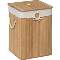 Bamboo Laundry Hamper With Liner