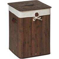 Bamboo Laundry Hamper With Liner