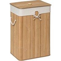 Bamboo Laundry Hamper With Liner