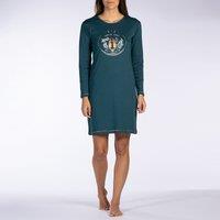 Inha Cotton Nightshirt with Long Sleeves