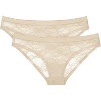 Pack of 2 Smart Deco Brazilian Knickers in Lace