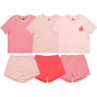 Pack of 3 Short Pyjamas in Cotton