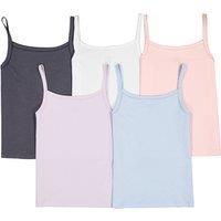 Pack of 5 Vest Tops