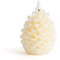 Caspar 13cm Pine Cone Wax LED Candle