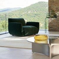 Gira Large Glass and Metal Coffee Table