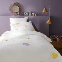 Jodie Tufted Heart 100% Cotton Pillowcase