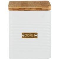 Otto Square Cookie Storage in White