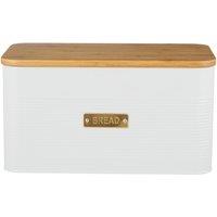 Otto Square Bread Bin in White