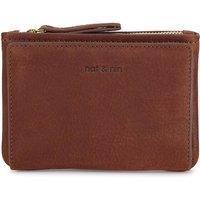 Soly Grained Leather Wallet with Zip Fastening