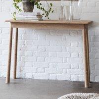 Uttara Oak Console Table