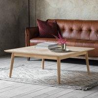 Dhule Herringbone Oak Coffee Table