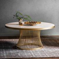 Jaipur Marble Round Coffee Table