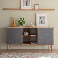 Thane Oak Embossed Sideboard