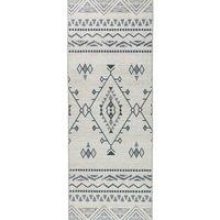 Tribal Patterned Machine Washable Runner Rug - 67x200cm