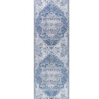 Faded Vintage Machine Washable Runner Rug - 67x200cm