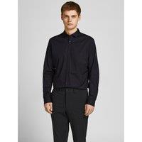 Jprblacardiff Plain Cotton Shirt in Slim Fit