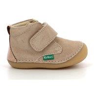 Kids Sabio Slippers in Soft Leather with Touch 'n' Close Fastening