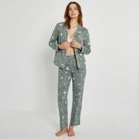 Printed Cotton Jersey Pyjamas