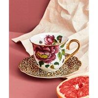 Creatures of Curiosity Floral Teacup & Saucer
