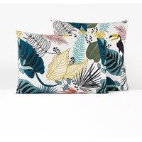 Macara Jungle 100% Cotton Percale 200 Thread Count Pillowcase