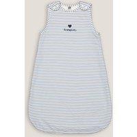 Striped Summer Sleeping Bag in Cotton Jersey