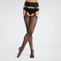 20 Denier Sexy Suspender Tights
