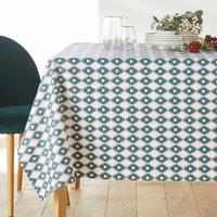 Belia Soft-Touch Coated 100% Cotton Tablecloth