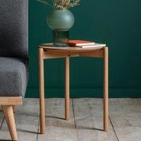 Hajipur Oak Side Table